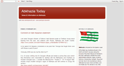 Desktop Screenshot of abkhaziatoday.blogspot.com