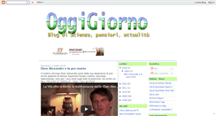 Desktop Screenshot of oggi-giorno.blogspot.com