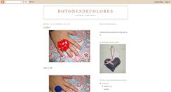 Desktop Screenshot of nuestrosbotonesdecolores.blogspot.com