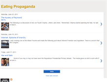 Tablet Screenshot of eatingpropaganda.blogspot.com