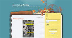 Desktop Screenshot of absolutelykathy.blogspot.com