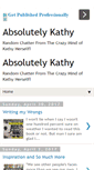 Mobile Screenshot of absolutelykathy.blogspot.com