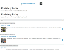 Tablet Screenshot of absolutelykathy.blogspot.com