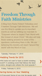 Mobile Screenshot of freedomthroughfaithministries.blogspot.com