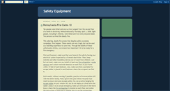 Desktop Screenshot of fire-safety-equipment.blogspot.com