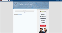 Desktop Screenshot of playgroundparade.blogspot.com