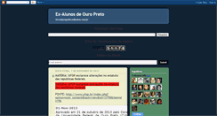 Desktop Screenshot of exalunosdeouropreto.blogspot.com