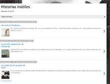 Tablet Screenshot of historiasinutiles.blogspot.com