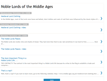 Tablet Screenshot of medievallords1234.blogspot.com