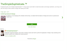 Tablet Screenshot of lauragreenthesimplesophisticate.blogspot.com