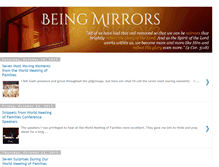 Tablet Screenshot of beingmirrors.blogspot.com
