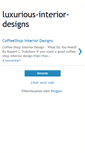 Mobile Screenshot of luxurious-interior-designs.blogspot.com