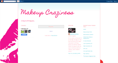 Desktop Screenshot of makeupcraziness.blogspot.com