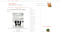 Desktop Screenshot of killguitar.blogspot.com