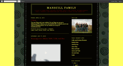 Desktop Screenshot of manscillfam.blogspot.com