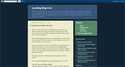 Desktop Screenshot of lendingbloglive.blogspot.com