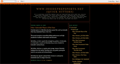 Desktop Screenshot of insideprepsport.blogspot.com