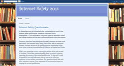 Desktop Screenshot of netsafe2011.blogspot.com