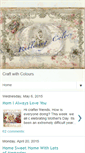 Mobile Screenshot of craftwithcolours.blogspot.com