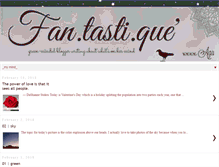 Tablet Screenshot of fantastique-a.blogspot.com