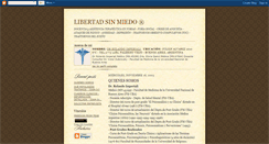 Desktop Screenshot of libertadsinmiedo.blogspot.com