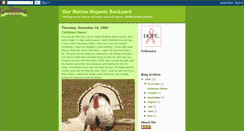 Desktop Screenshot of nativebackyard.blogspot.com