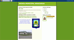 Desktop Screenshot of escuelaaraucarias.blogspot.com