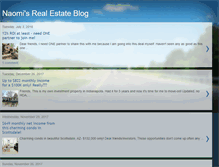 Tablet Screenshot of naomisrealestate.blogspot.com