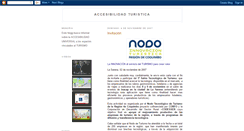 Desktop Screenshot of accesibilidadturistica.blogspot.com
