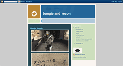 Desktop Screenshot of bungie-and-recon.blogspot.com