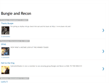 Tablet Screenshot of bungie-and-recon.blogspot.com