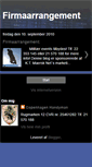 Mobile Screenshot of firmaarrangement.blogspot.com