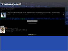 Tablet Screenshot of firmaarrangement.blogspot.com