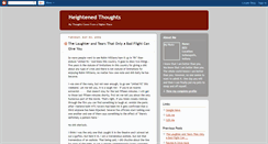 Desktop Screenshot of heightenedthoughts.blogspot.com