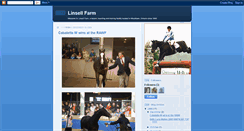 Desktop Screenshot of linsellfarm.blogspot.com