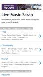 Mobile Screenshot of livemusicscrap.blogspot.com