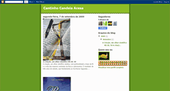 Desktop Screenshot of cantinhocandeiaacesa.blogspot.com