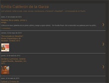 Tablet Screenshot of emiliacalderon.blogspot.com