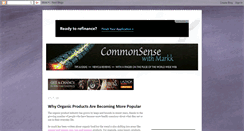 Desktop Screenshot of commonsensewithmarkk.blogspot.com