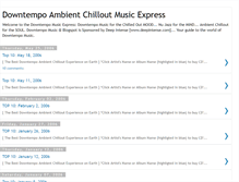 Tablet Screenshot of downtempo-music.blogspot.com