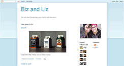 Desktop Screenshot of bizandliz.blogspot.com