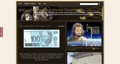 Desktop Screenshot of iasdemtomazinho.blogspot.com