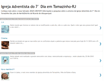 Tablet Screenshot of iasdemtomazinho.blogspot.com