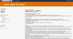 Desktop Screenshot of codewiththeman.blogspot.com