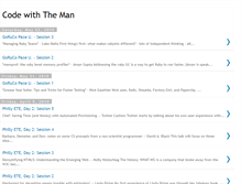 Tablet Screenshot of codewiththeman.blogspot.com