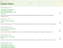 Tablet Screenshot of kelabitnews.blogspot.com