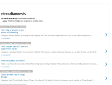 Tablet Screenshot of circadianoesis.blogspot.com