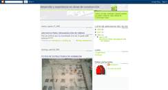 Desktop Screenshot of experienciaenobras-albert.blogspot.com