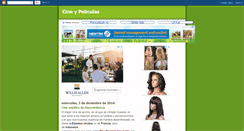Desktop Screenshot of noticiasdecineypeliculas.blogspot.com