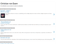 Tablet Screenshot of christianvonessen.blogspot.com